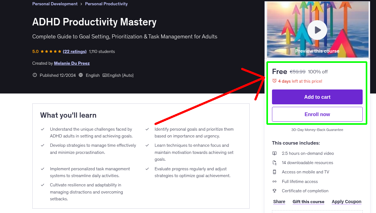ADHD Productivity Mastery