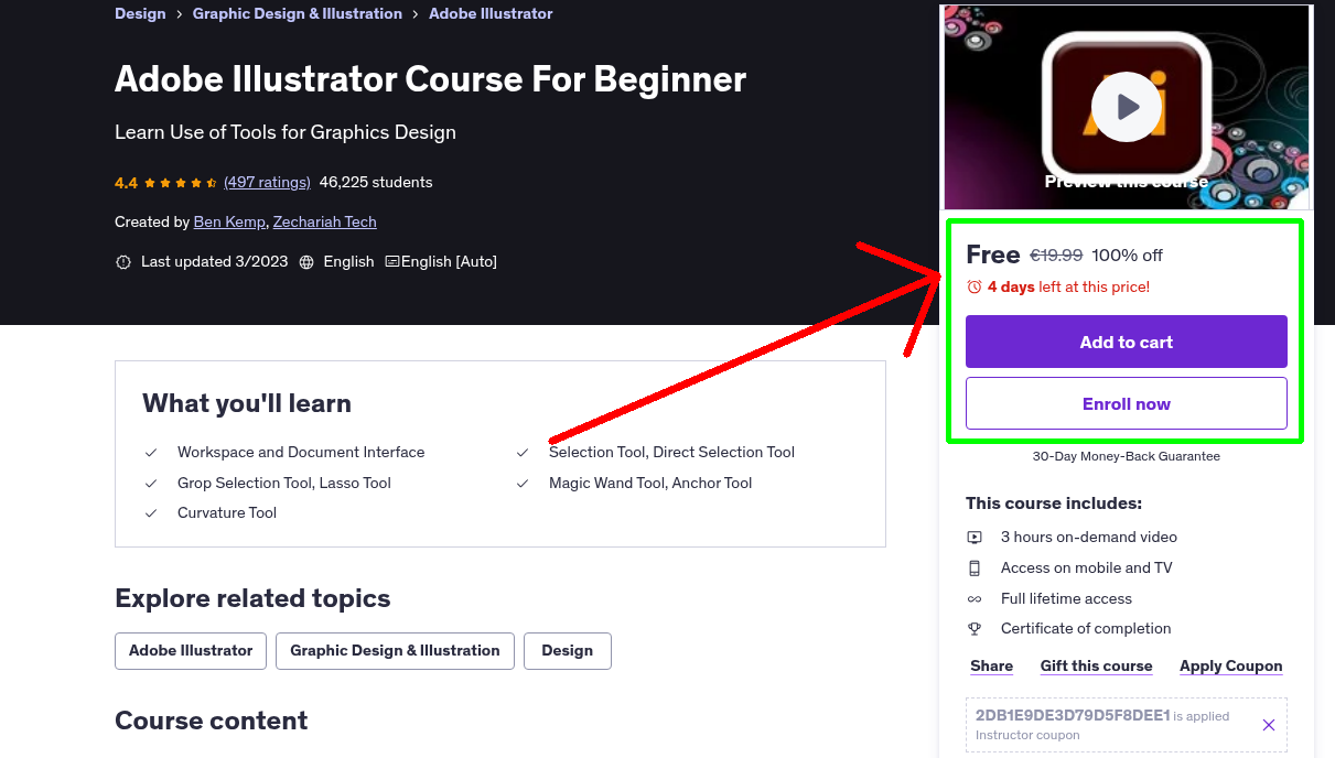 Adobe Illustrator Course For Beginner