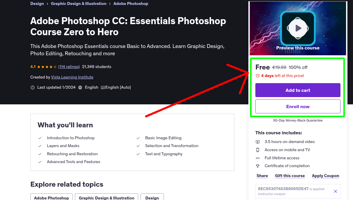 Adobe Photoshop CC: Essentials Photoshop Course Zero to Hero