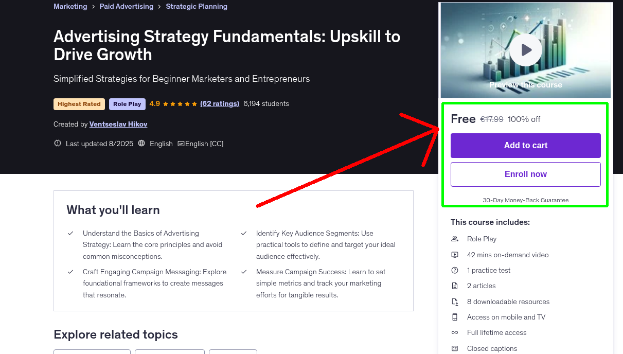 Advertising Strategy Fundamentals: Upskill to Drive Growth