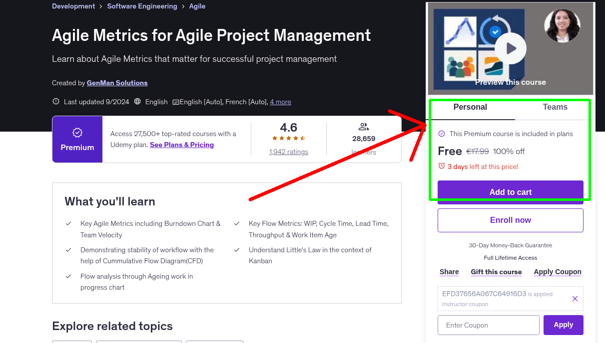Agile Metrics for Agile Project Management