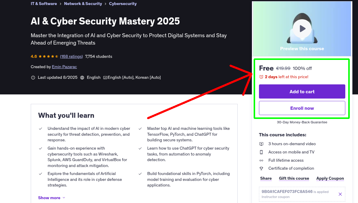 AI & Cyber Security Mastery 2025