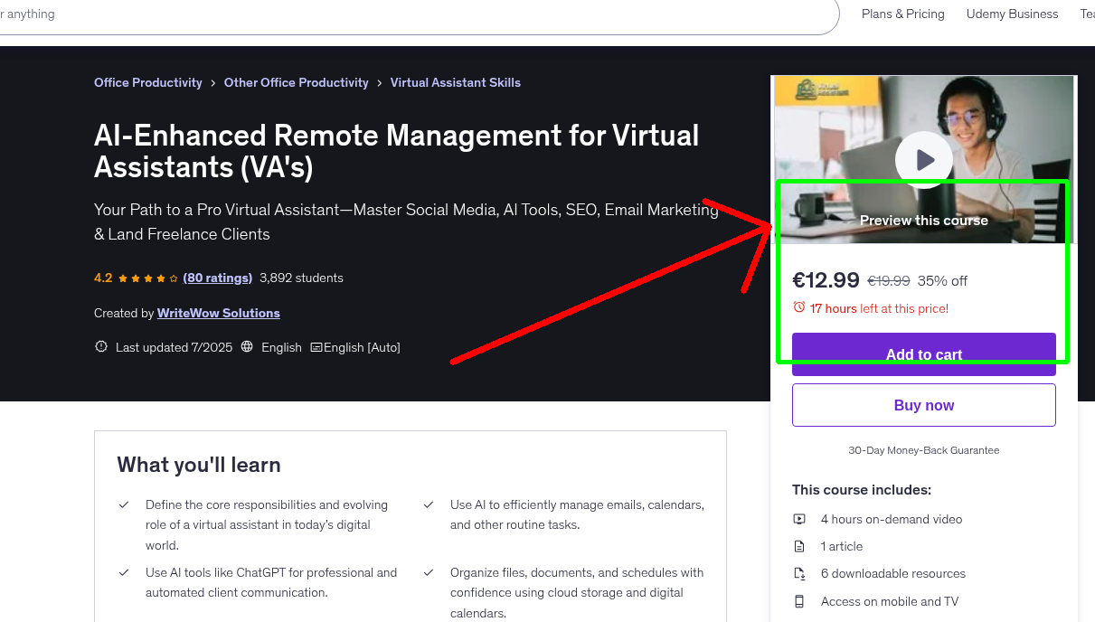 AI-Enhanced Remote Management for Virtual Assistants (VA's)