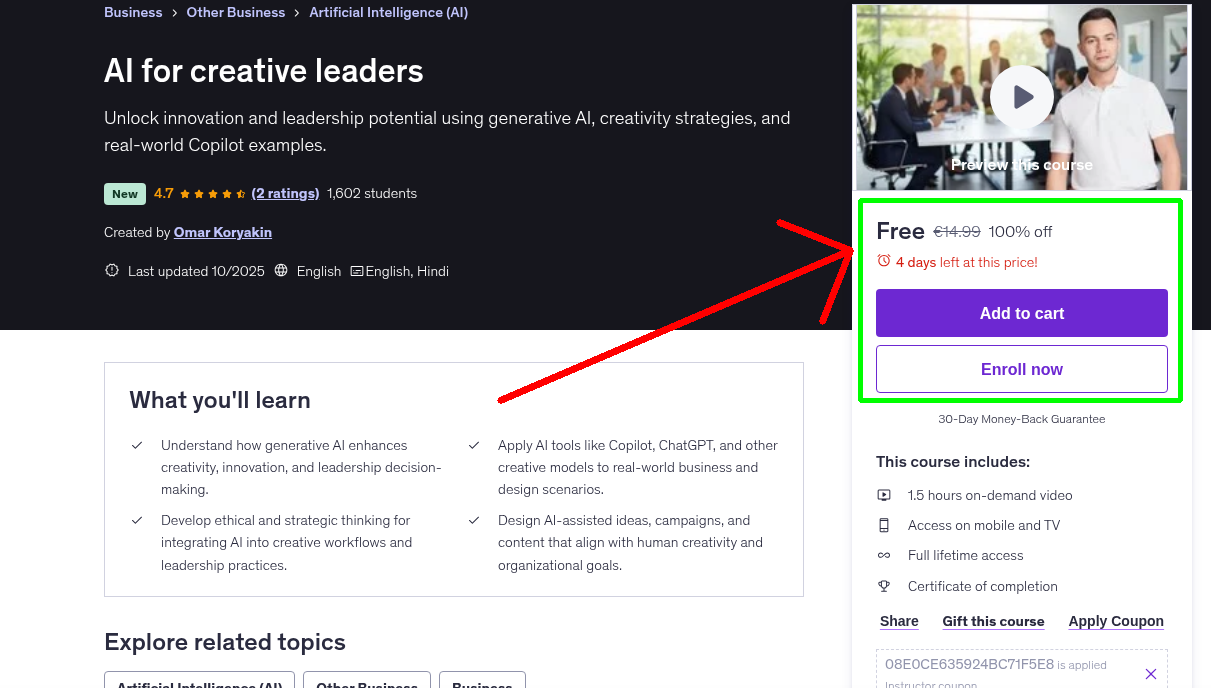AI for creative leaders