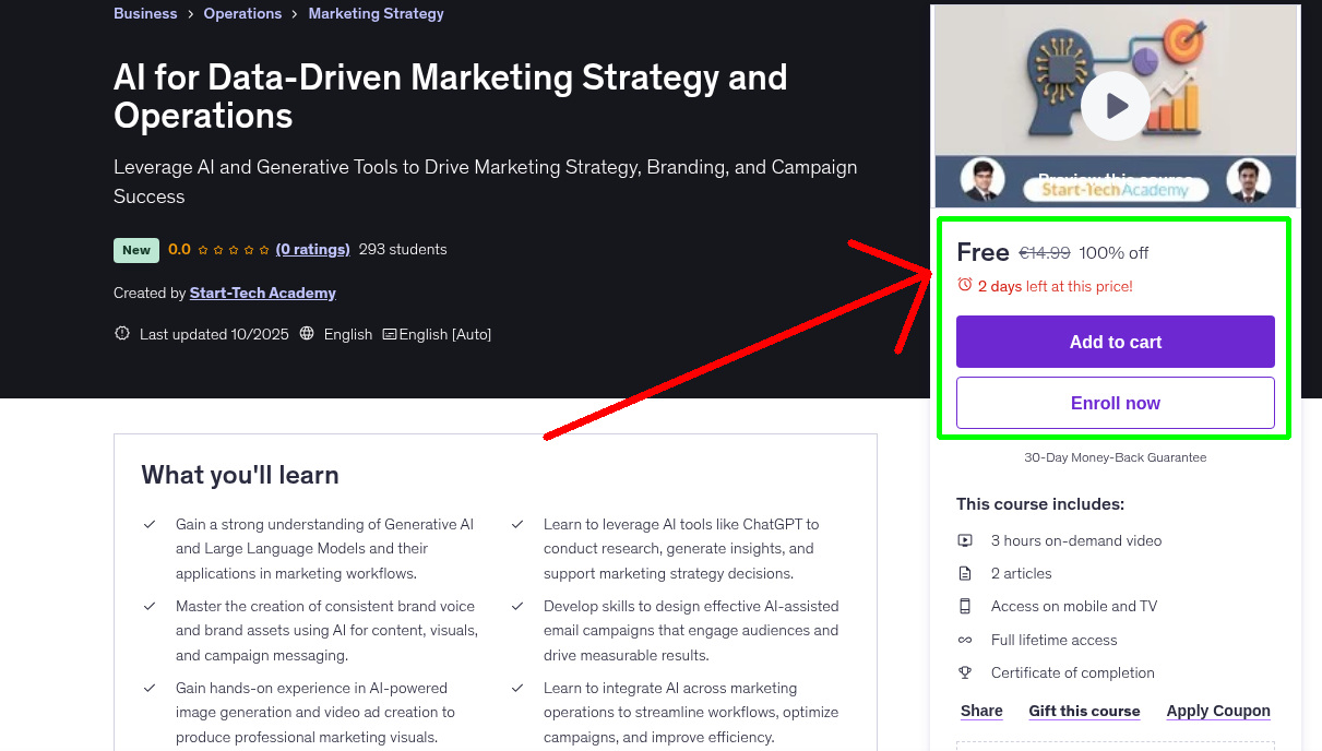 AI for Data-Driven Marketing Strategy and Operations