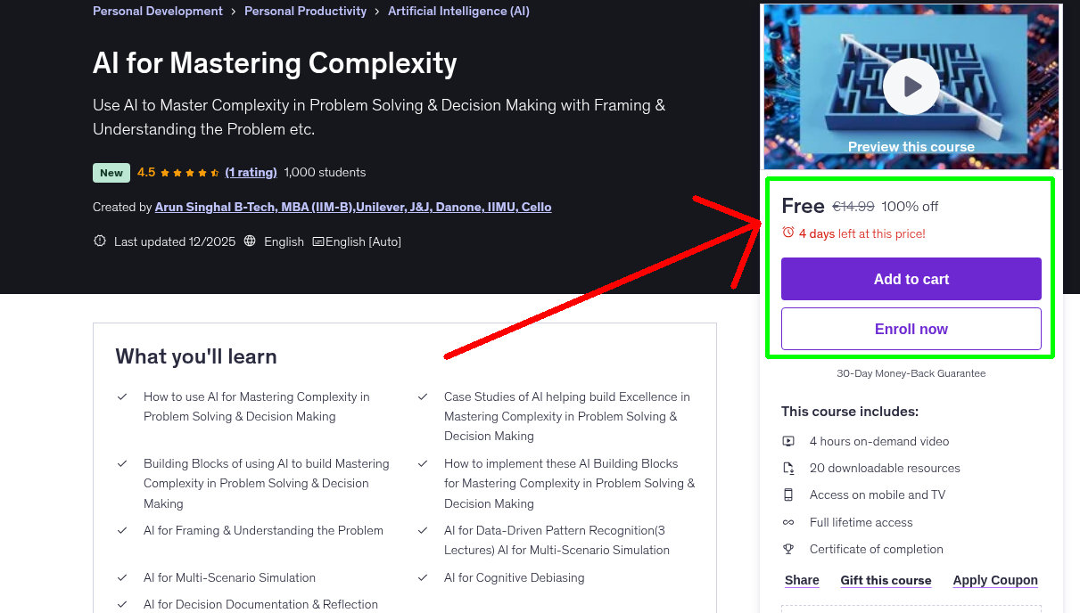 AI for Mastering Complexity
