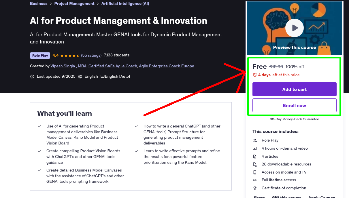 AI for Product Management & Innovation