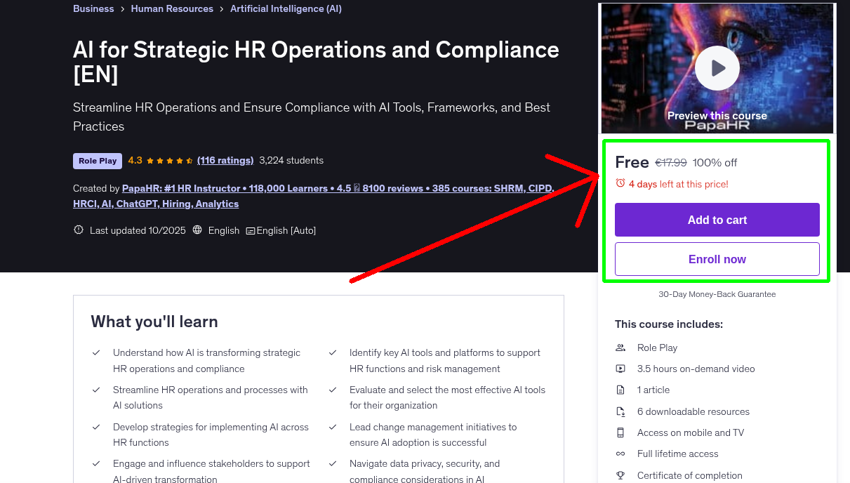 AI for Strategic HR Operations and Compliance [EN]