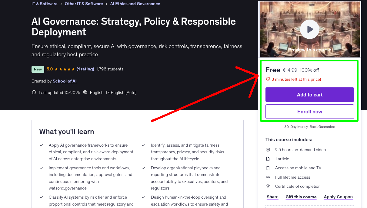 AI Governance: Strategy, Policy & Responsible Deployment
