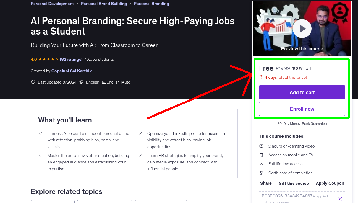 AI Personal Branding: Secure High-Paying Jobs as a Student