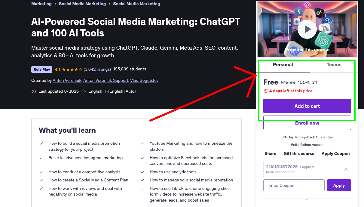 AI-Powered Social Media Marketing: ChatGPT and 100 AI Tools