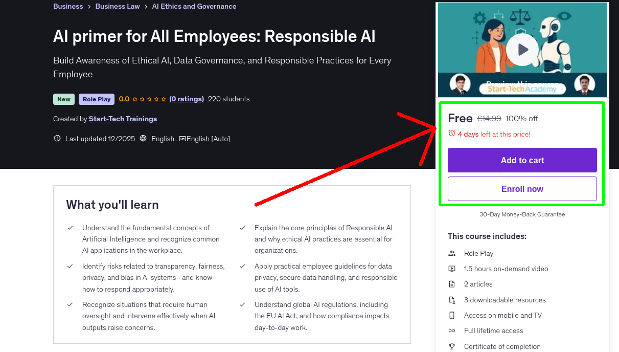 AI primer for All Employees: Responsible AI