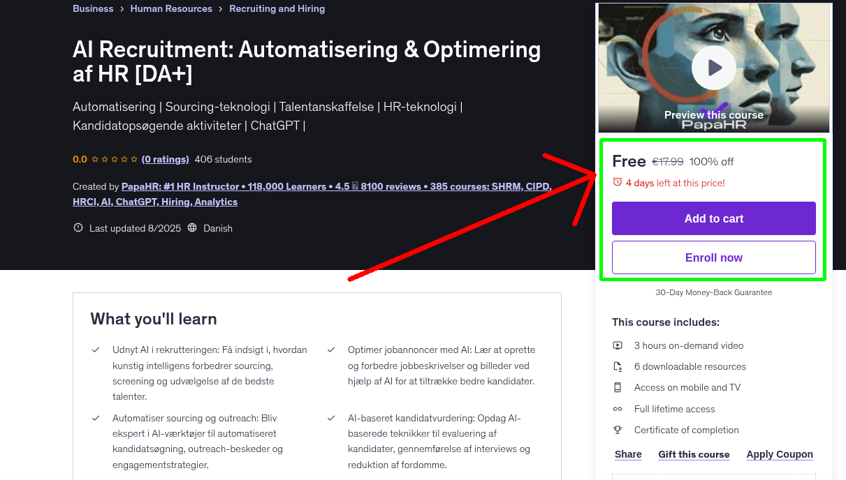 AI Recruitment: Automatisering & Optimering af HR [DA+]