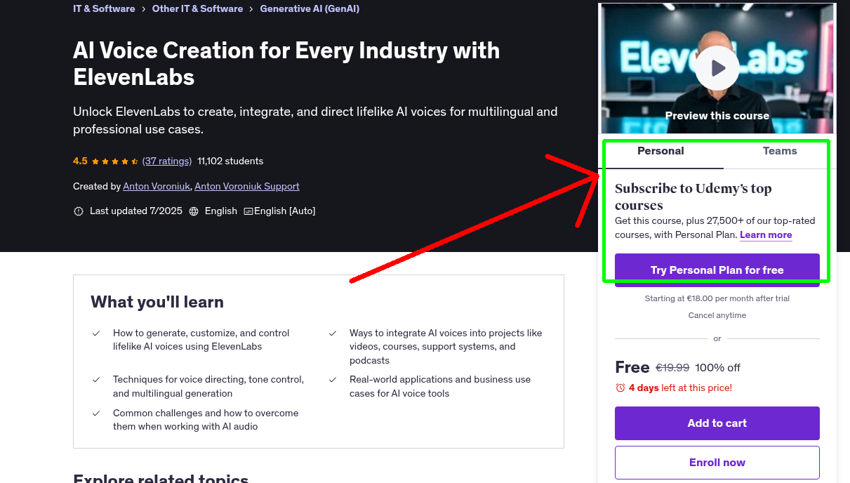 AI Voice Creation for Every Industry with ElevenLabs