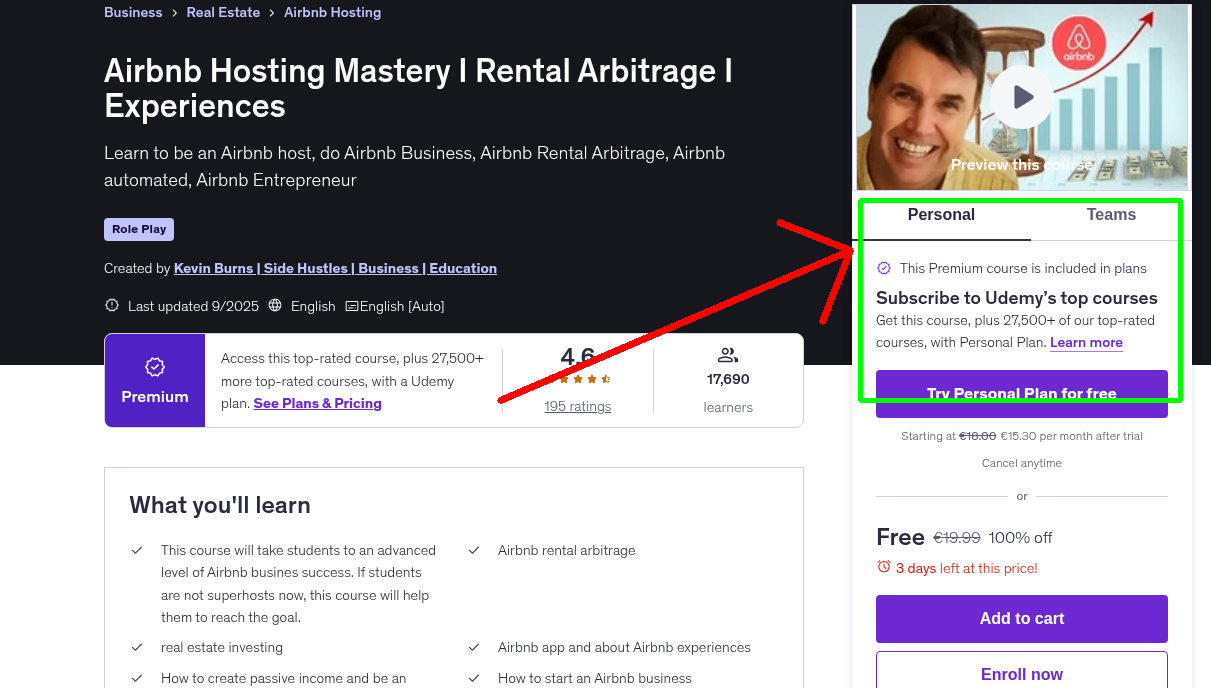 Airbnb Hosting Mastery I Rental Arbitrage I Experiences