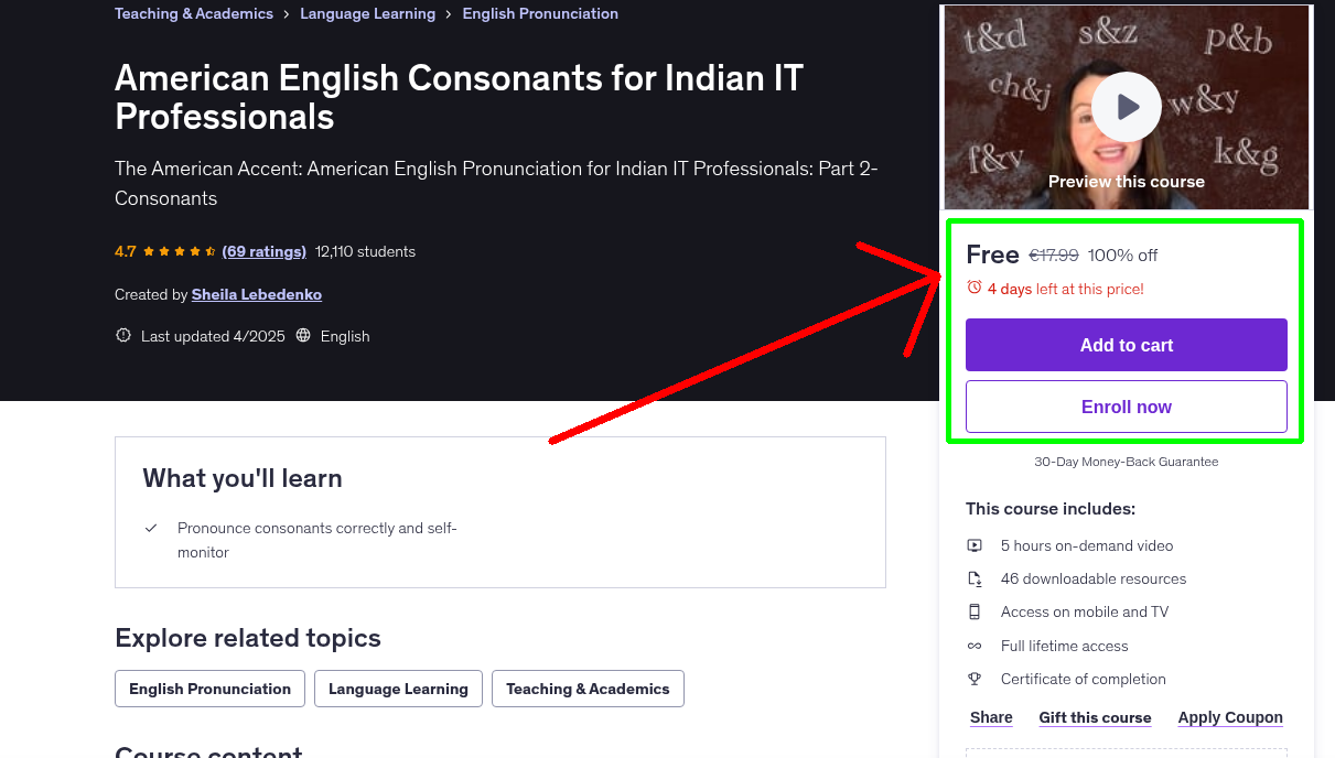 American English Consonants for Indian IT Professionals