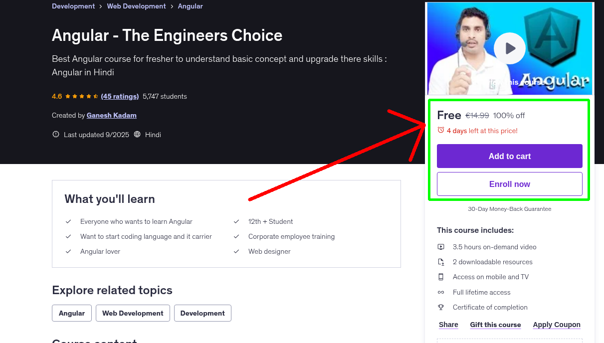 Angular - The Engineers Choice