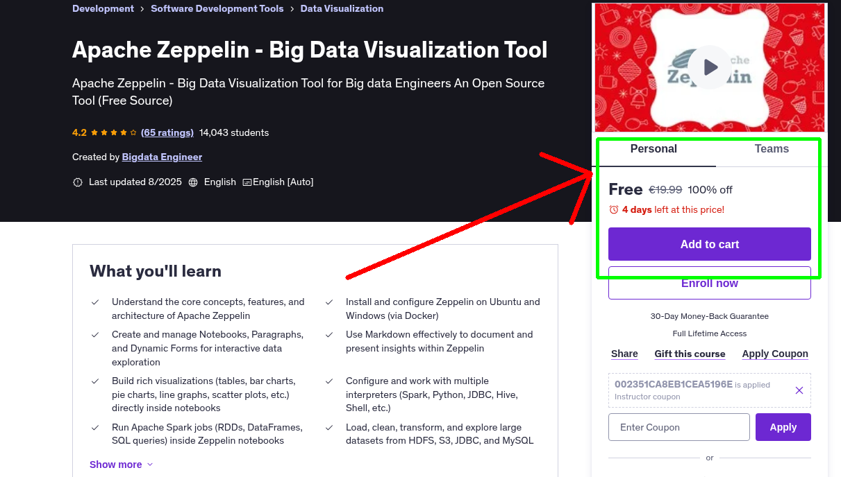 Apache Zeppelin - Big Data Visualization Tool