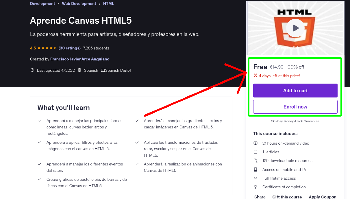 Aprende Canvas HTML5