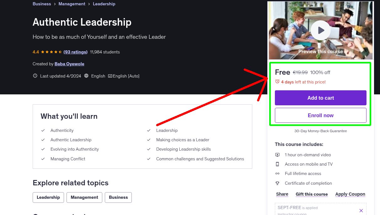 Authentic Leadership
