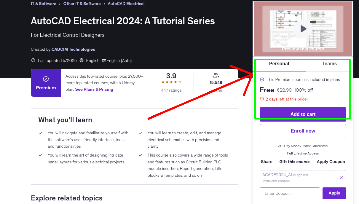 AutoCAD Electrical 2024: A Tutorial Series