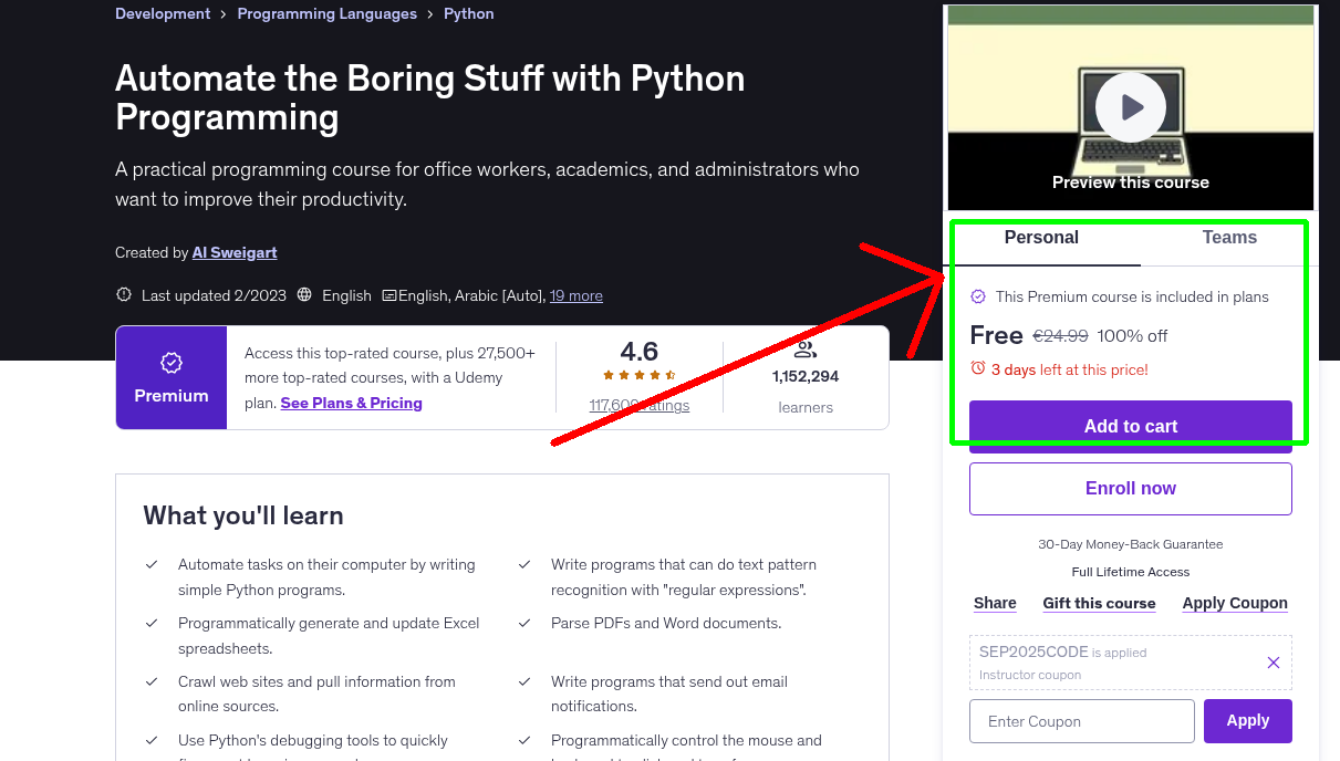 Automate the Boring Stuff with Python Programming