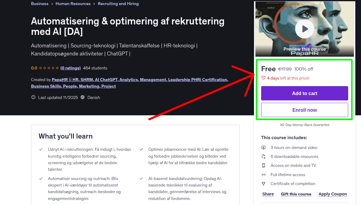 Automatisering & optimering af rekruttering med AI [DA]