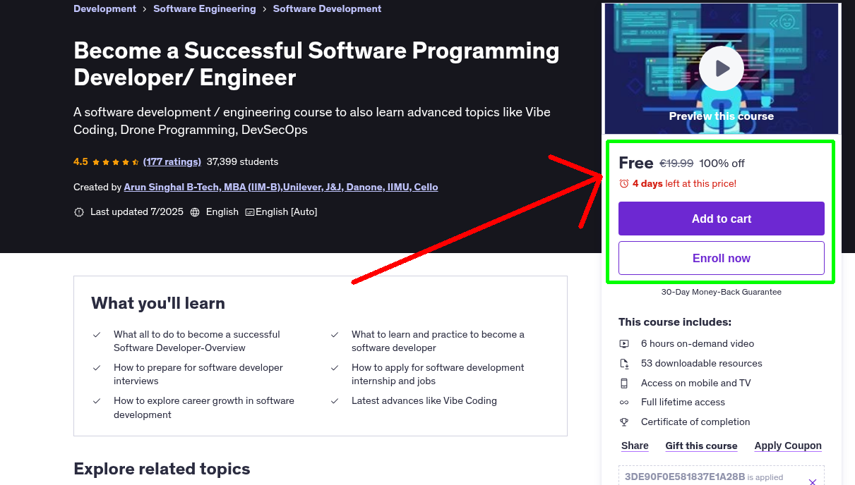 Become a Successful Software Programming Developer/ Engineer