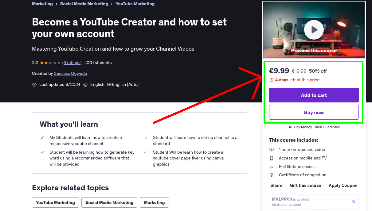 Become a YouTube Creator and how to set your own account