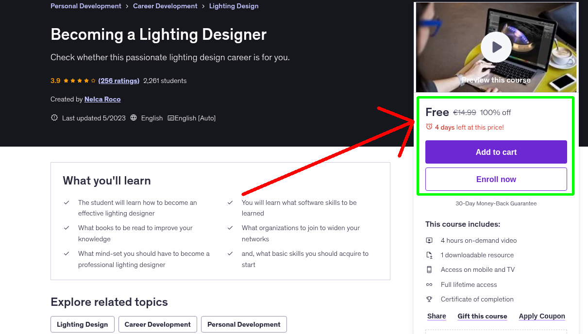 Becoming a Lighting Designer