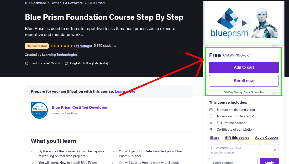 Blue Prism Foundation Course Step By Step