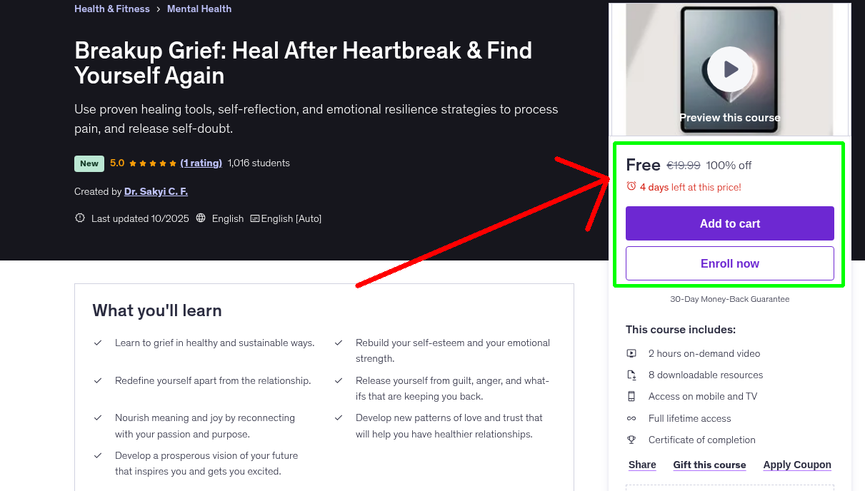 Breakup Grief: Heal After Heartbreak & Find Yourself Again