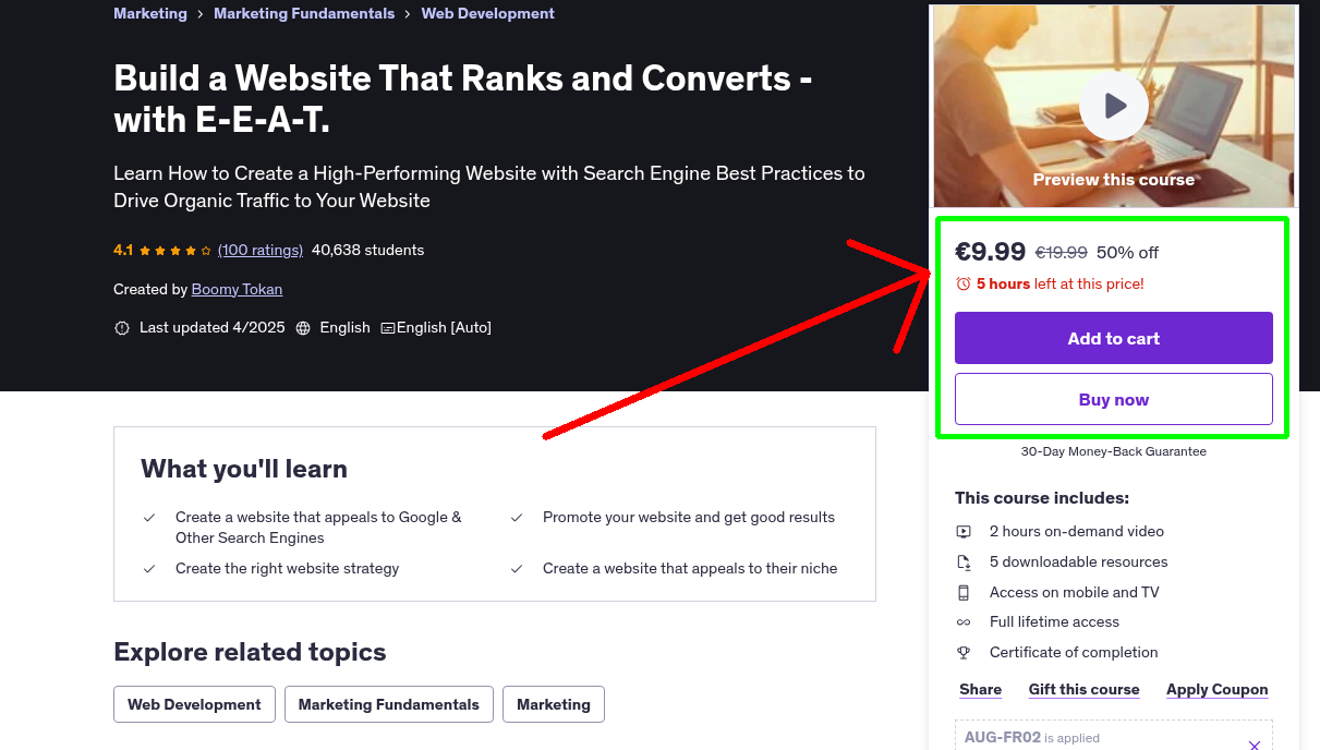 Build a Website That Ranks and Converts - with E-E-A-T.