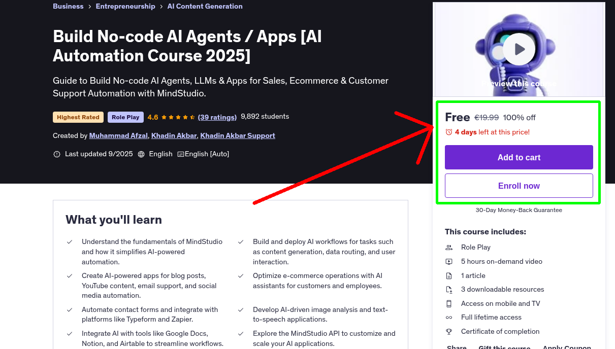 Build No-code AI Agents / Apps [AI Automation Course 2025]