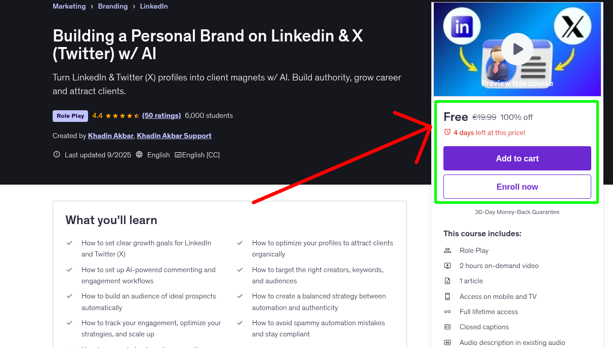 Building a Personal Brand on Linkedin & X (Twitter) w/ AI
