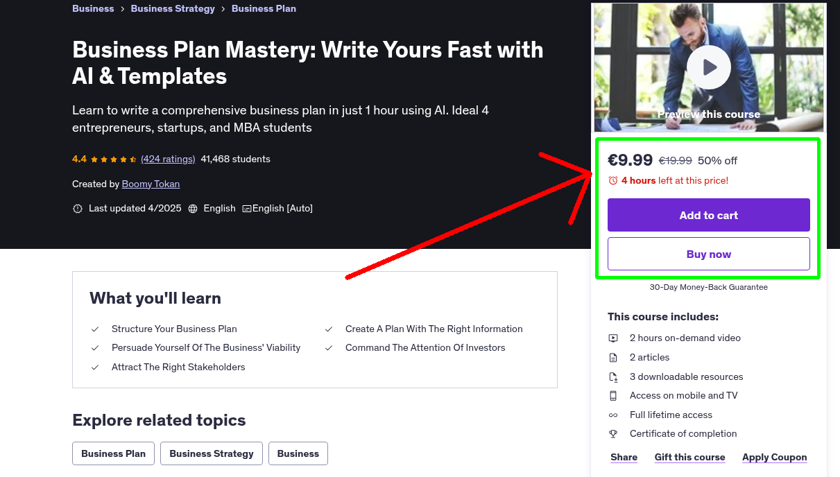 Business Plan Mastery: Write Yours Fast with AI & Templates