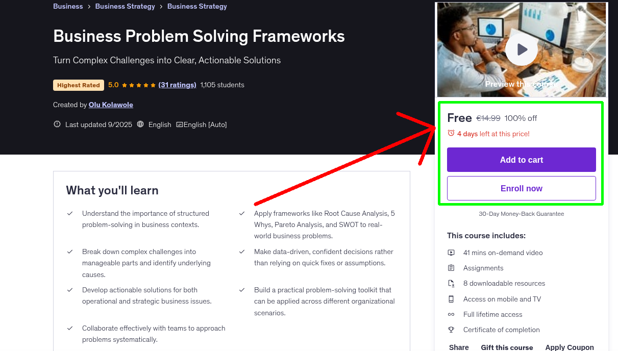 Business Problem Solving Frameworks