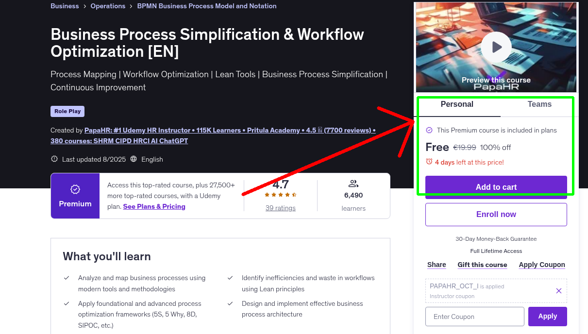 Business Process Simplification & Workflow Optimization [EN]
