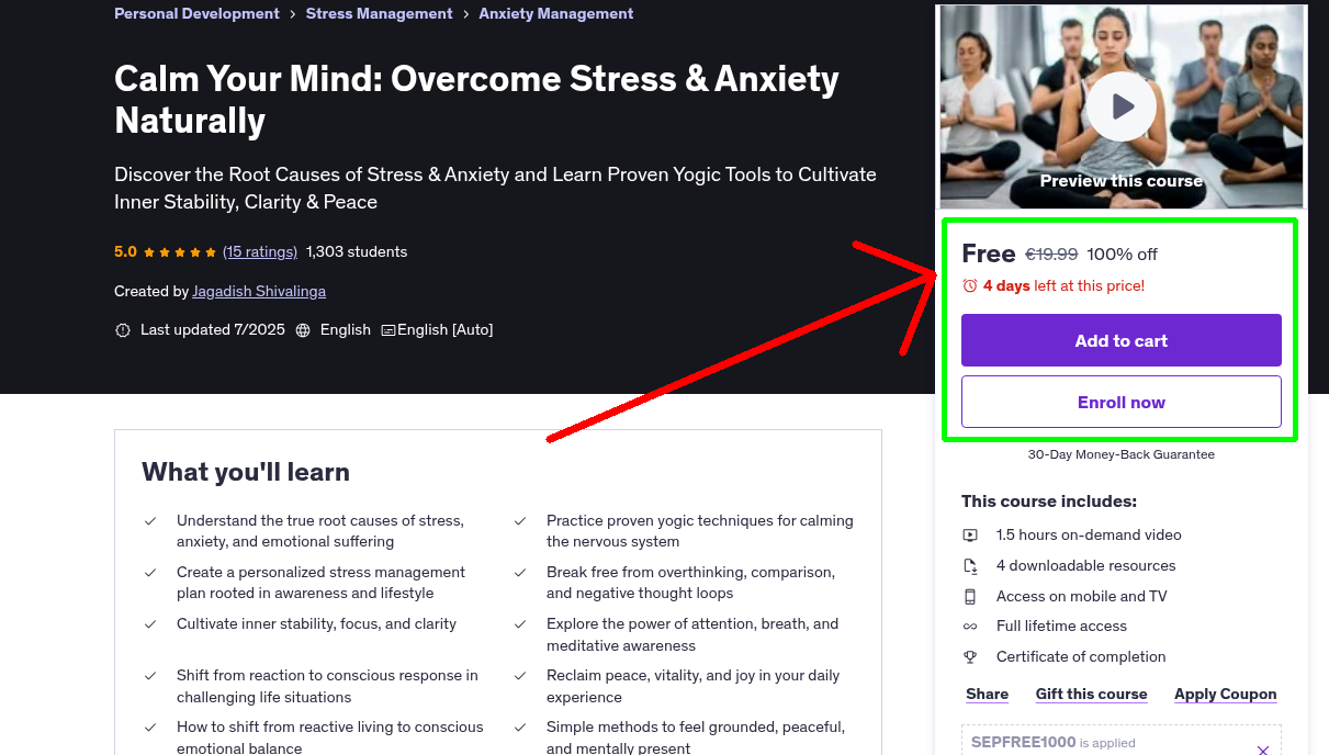 Calm Your Mind: Overcome Stress & Anxiety Naturally