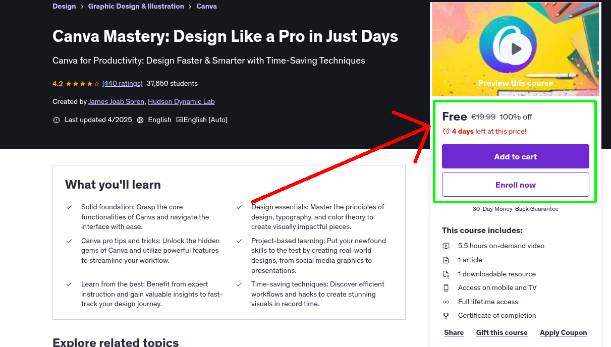 Canva Mastery: Design Like a Pro in Just Days