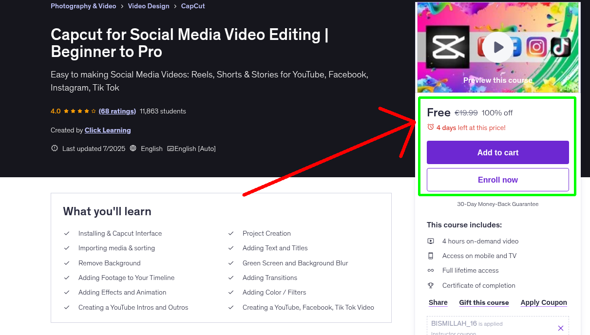 Capcut for Social Media Video Editing | Beginner to Pro