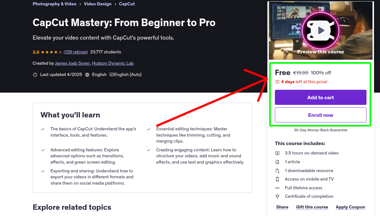 CapCut Mastery: From Beginner to Pro