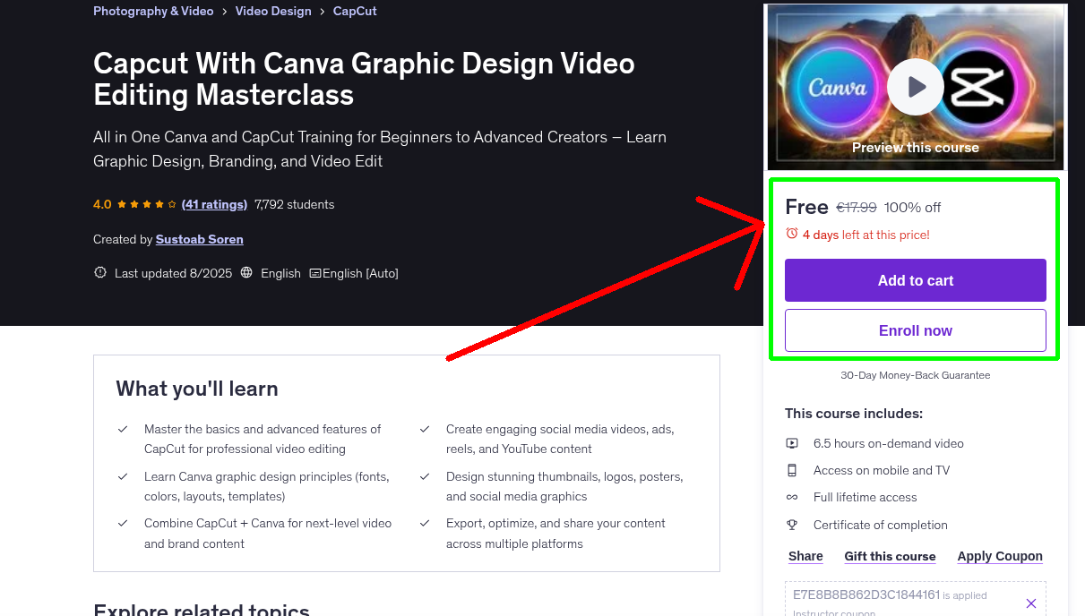 Capcut With Canva Graphic Design Video Editing Masterclass