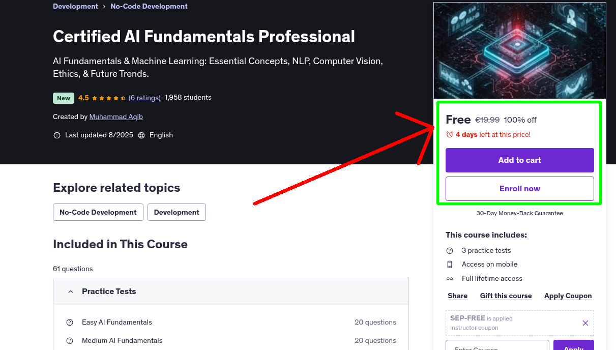 Certified AI Fundamentals Professional