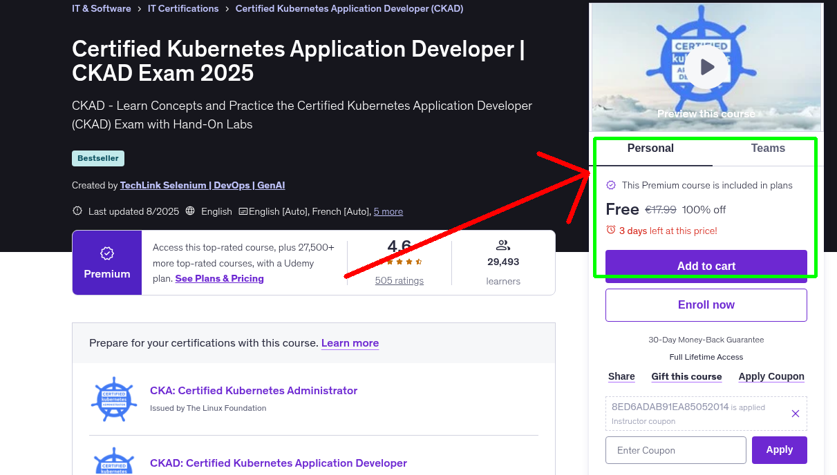 Certified Kubernetes Application Developer | CKAD Exam 2025