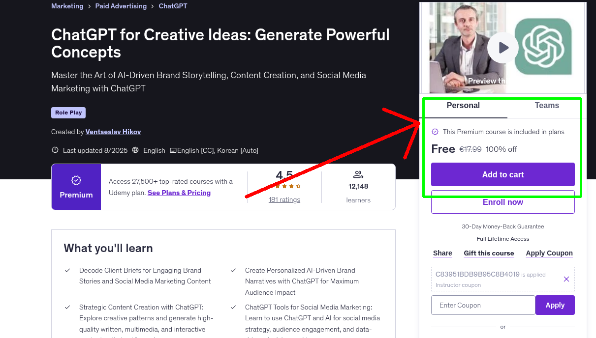 ChatGPT for Creative Ideas: Generate Powerful Concepts