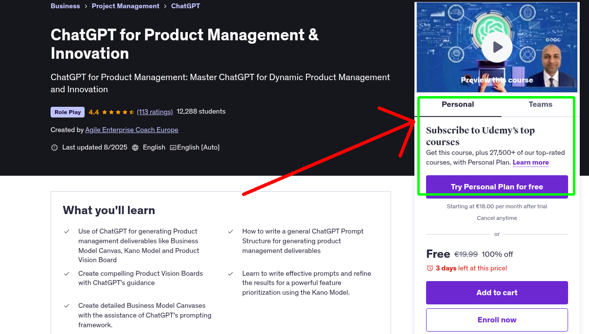 ChatGPT for Product Management & Innovation