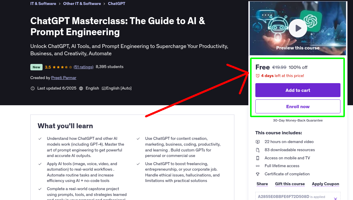 ChatGPT Masterclass: The Guide to AI & Prompt Engineering