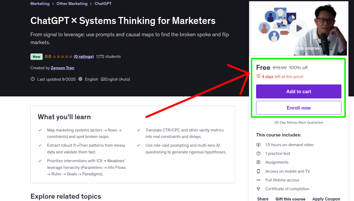 ChatGPT × Systems Thinking for Marketers