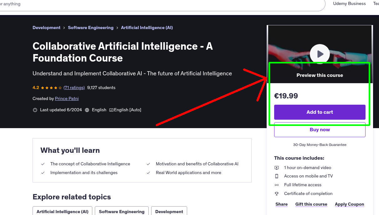 Collaborative Artificial Intelligence - A Foundation Course